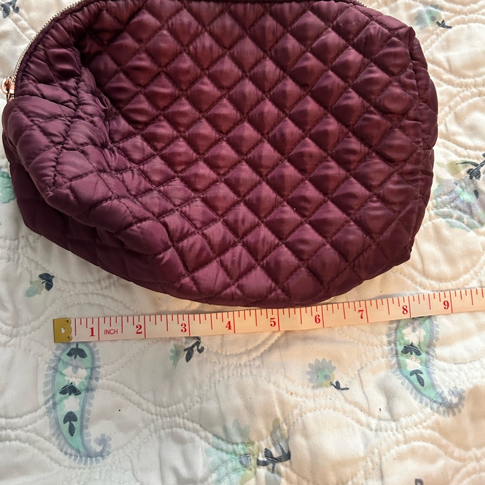 Quilted Burgundy Women's Bag